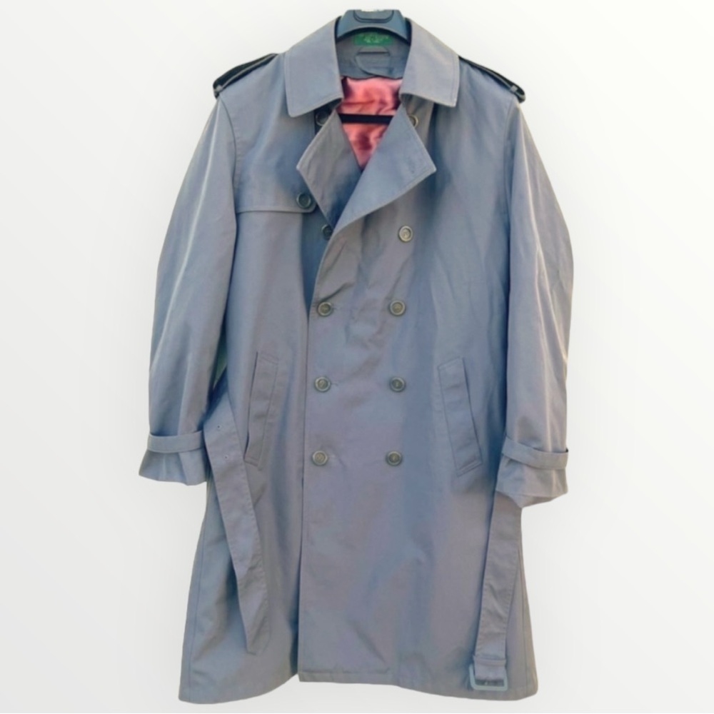 Hill & Archer Men's Vintage Winter Trench Coat